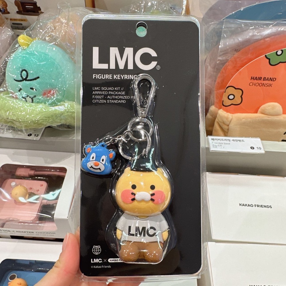 現貨 𝒃𝒊𝒈𝒃𝒐𝒔𝒔ᵏᵒʳᵉᵃ 韓國正品 KAKAO FRIENDS 🇰🇷 LMC系列 貼紙 吊飾-細節圖11