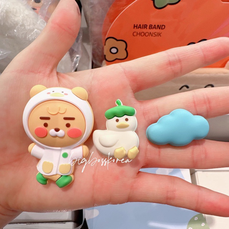 現貨 𝒃𝒊𝒈𝒃𝒐𝒔𝒔ᵏᵒʳᵉᵃ 韓國正品 KAKAO FRIENDS 🇰🇷 洞洞鞋扣飾 鞋扣-細節圖2