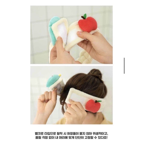 現貨 𝒃𝒊𝒈𝒃𝒐𝒔𝒔ᵏᵒʳᵉᵃ 韓國正品 KAKAO FRIENDS 🇰🇷 JORDY自黏可以調整髮帶-細節圖3