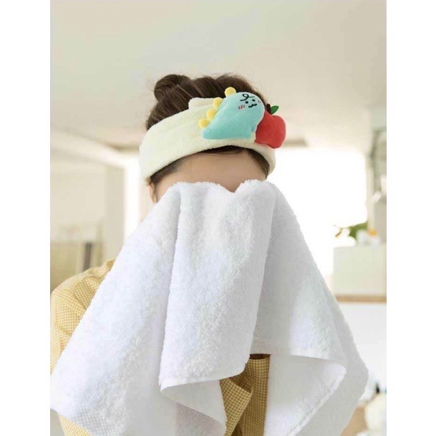 現貨 𝒃𝒊𝒈𝒃𝒐𝒔𝒔ᵏᵒʳᵉᵃ 韓國正品 KAKAO FRIENDS 🇰🇷 JORDY自黏可以調整髮帶-細節圖4