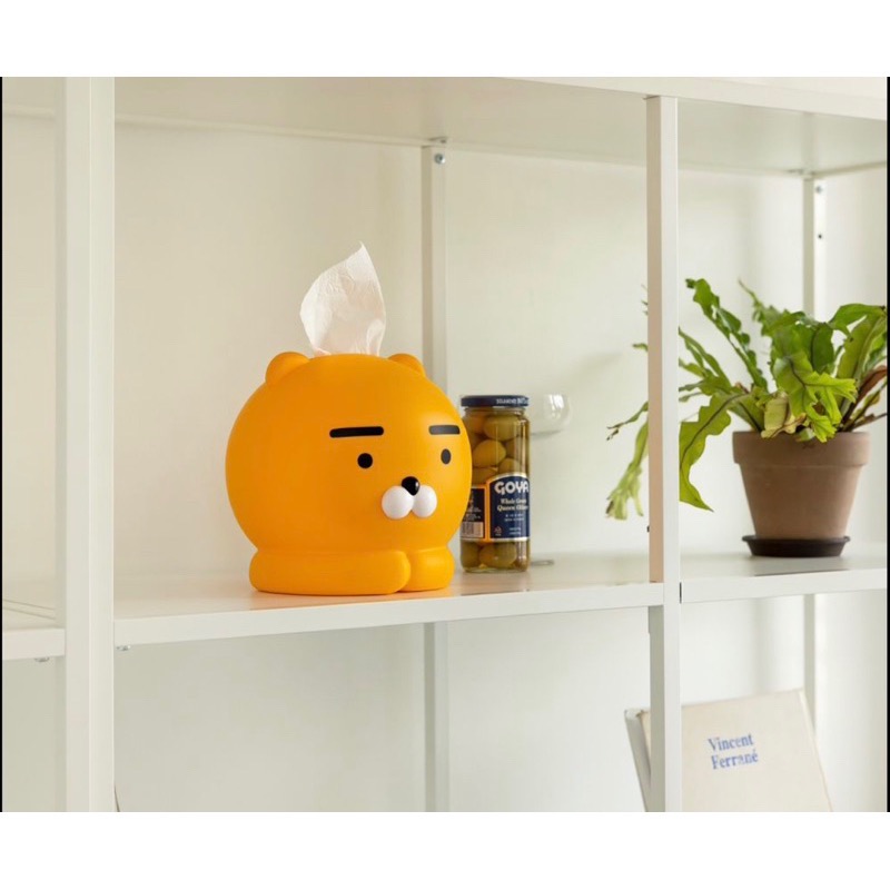 現貨 𝒃𝒊𝒈𝒃𝒐𝒔𝒔ᵏᵒʳᵉᵃ 韓國正品 KAKAO FRIENDS 🇰🇷 捲筒衛生紙抽取盒 捲筒衛生紙盒 捲筒衛生紙架-細節圖7