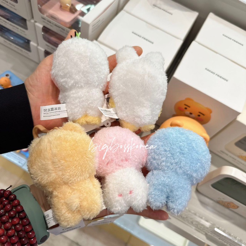 現貨 𝒃𝒊𝒈𝒃𝒐𝒔𝒔ᵏᵒʳᵉᵃ 韓國正品 KAKAO FRIENDS 🇰🇷 臉頰紅紅迷你吊飾-細節圖2