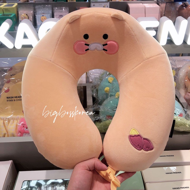 現貨 𝒃𝒊𝒈𝒃𝒐𝒔𝒔ᵏᵒʳᵉᵃ 韓國正品 KAKAO FRIENDS 🇰🇷 記憶棉頸枕-細節圖2