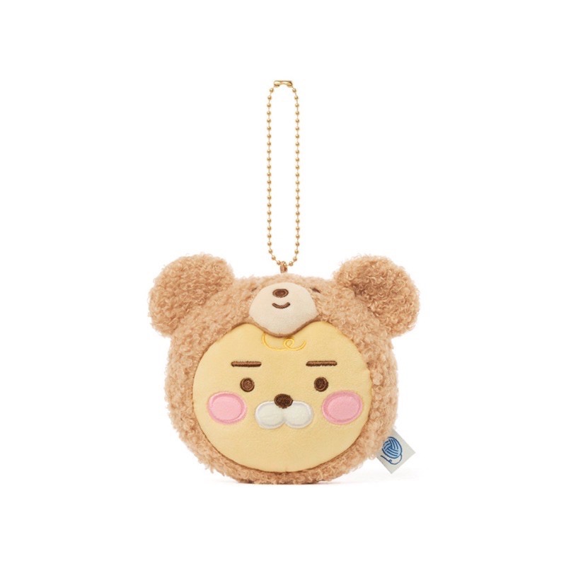 𝒃𝒊𝒈𝒃𝒐𝒔𝒔ᵏᵒʳᵉᵃ 韓國正品 KAKAO FRIENDS 🇰🇷 COTTON FRIENDS Q毛手拿鏡吊飾-細節圖2
