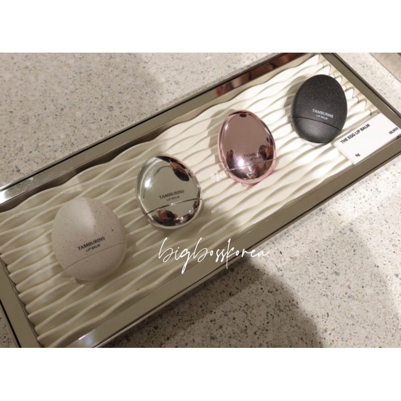 現貨 𝒃𝒊𝒈𝒃𝒐𝒔𝒔ᵏᵒʳᵉᵃ 韓國正品 tamburins 🇰🇷 蛋形香氛護唇膏 蛋型香水-細節圖2