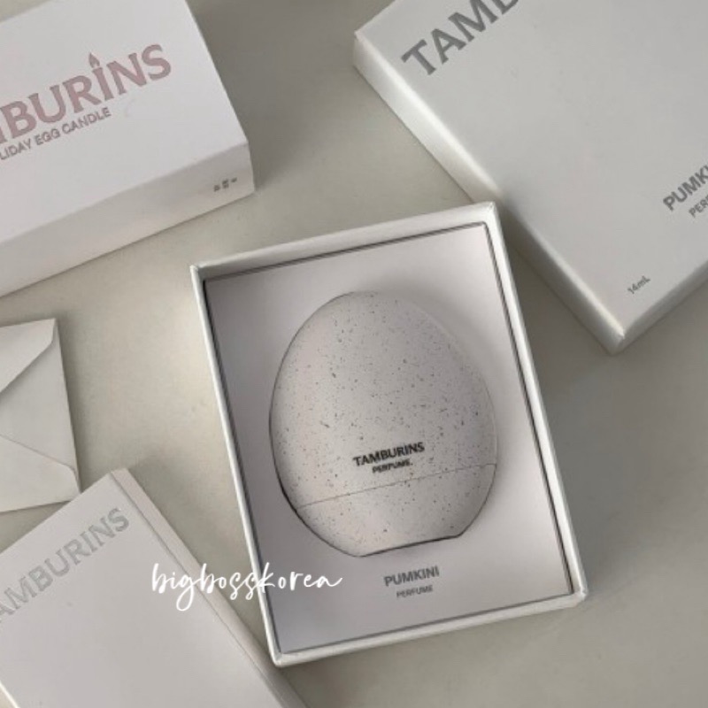 現貨 𝒃𝒊𝒈𝒃𝒐𝒔𝒔ᵏᵒʳᵉᵃ 韓國正品 tamburins 🇰🇷 蛋型香水 Jennie代言-細節圖2