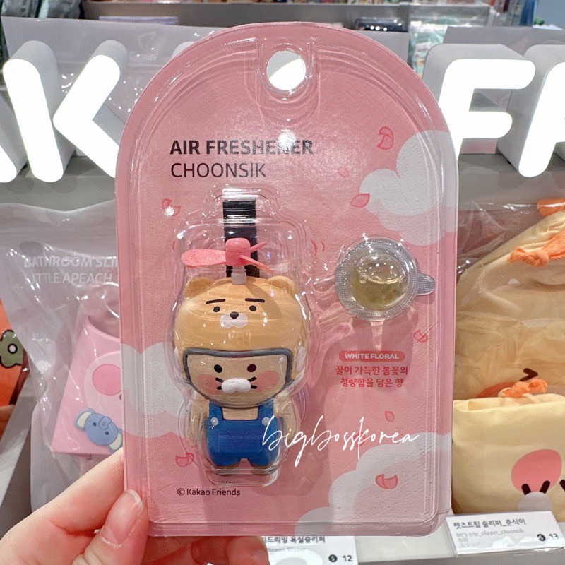 現貨 𝒃𝒊𝒈𝒃𝒐𝒔𝒔ᵏᵒʳᵉᵃ 韓國正品 KAKAO FRIENDS 🇰🇷 可旋轉的竹蜻蜓車用擴香 車-細節圖4
