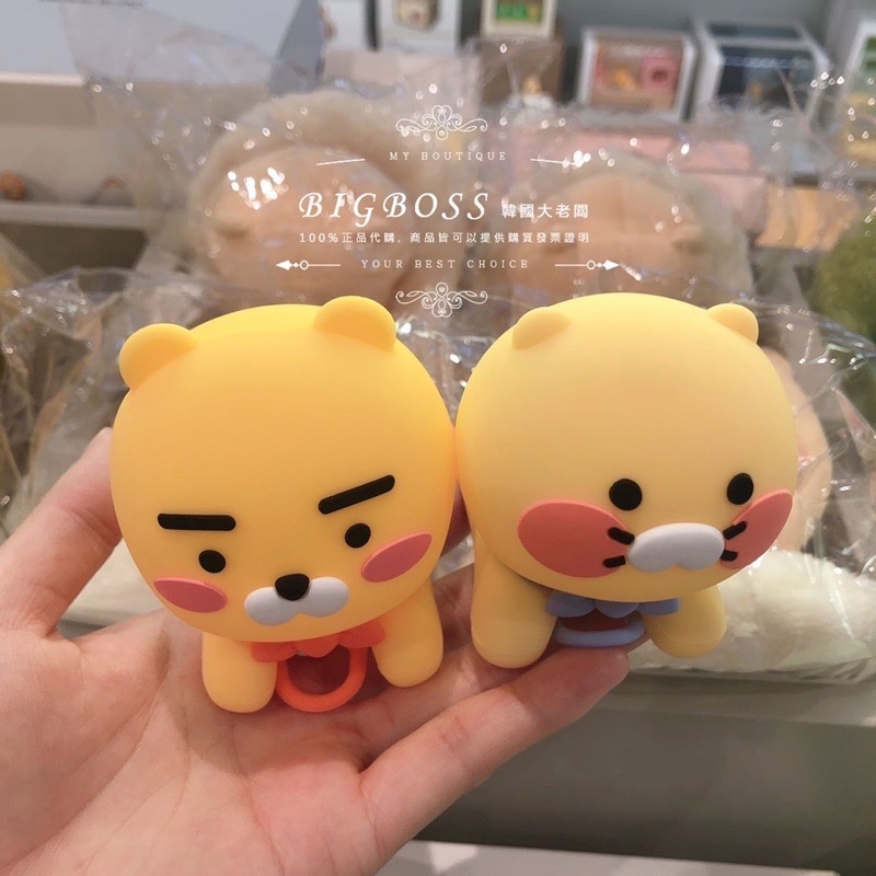 現貨 𝒃𝒊𝒈𝒃𝒐𝒔𝒔ᵏᵒʳᵉᵃ 韓國正品 KAKAO FRIENDS 🇰🇷 自行車燈 自行車必備 腳踏-細節圖3