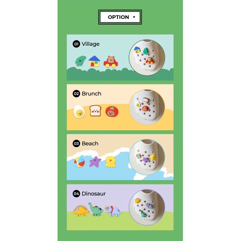 現貨 𝒃𝒊𝒈𝒃𝒐𝒔𝒔ᵏᵒʳᵉᵃ 韓國正品 🇰🇷 洞洞鞋鞋扣 CROCS鞋扣 洞洞鞋飾品-細節圖3