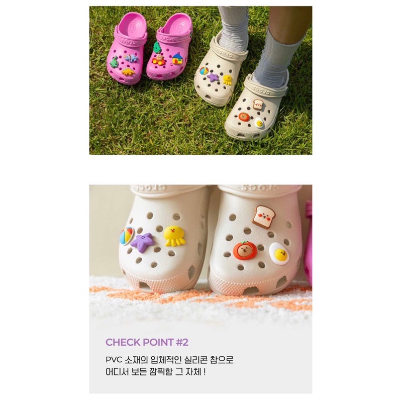 現貨 𝒃𝒊𝒈𝒃𝒐𝒔𝒔ᵏᵒʳᵉᵃ 韓國正品 🇰🇷 洞洞鞋鞋扣 CROCS鞋扣 洞洞鞋飾品-細節圖5