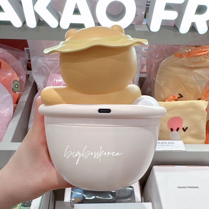 現貨 𝒃𝒊𝒈𝒃𝒐𝒔𝒔ᵏᵒʳᵉᵃ 韓國正品 KAKAO FRIENDS 🇰🇷 春植泡澡加濕器-細節圖5