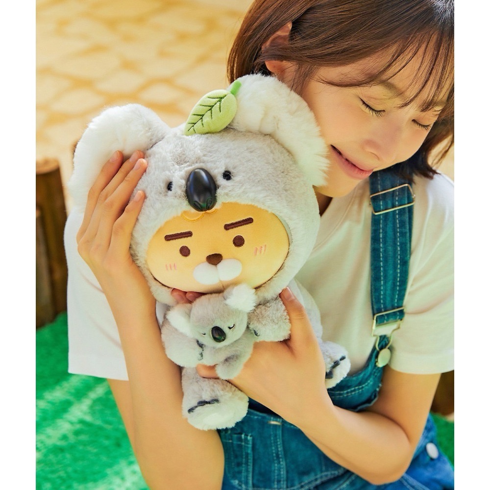 預購 𝒃𝒊𝒈𝒃𝒐𝒔𝒔ᵏᵒʳᵉᵃ 韓國正品 KAKAO FRIENDS 🇰🇷 無尾熊萊恩娃娃-細節圖2