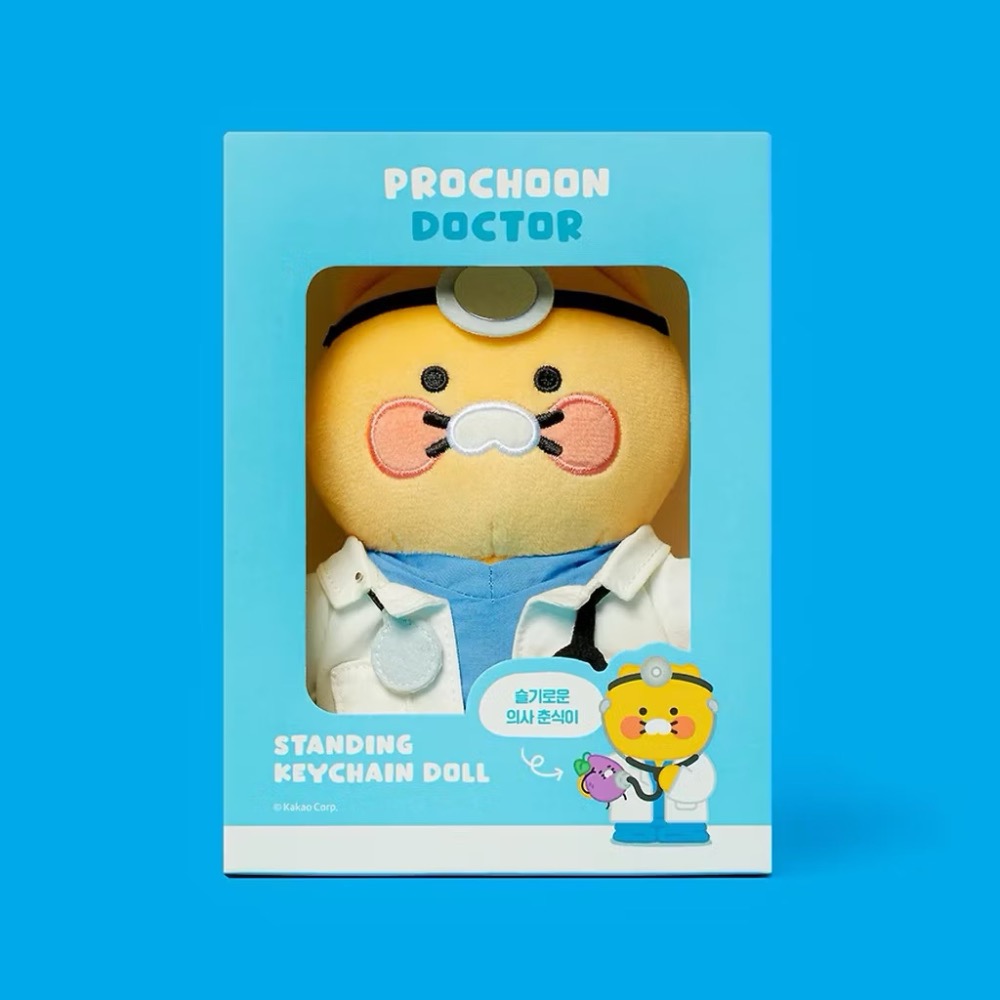 現貨 𝒃𝒊𝒈𝒃𝒐𝒔𝒔ᵏᵒʳᵉᵃ 韓國正品 KAKAO FRIENDS 🇰🇷 職業變裝春植磁吸站立盒裝吊-規格圖8