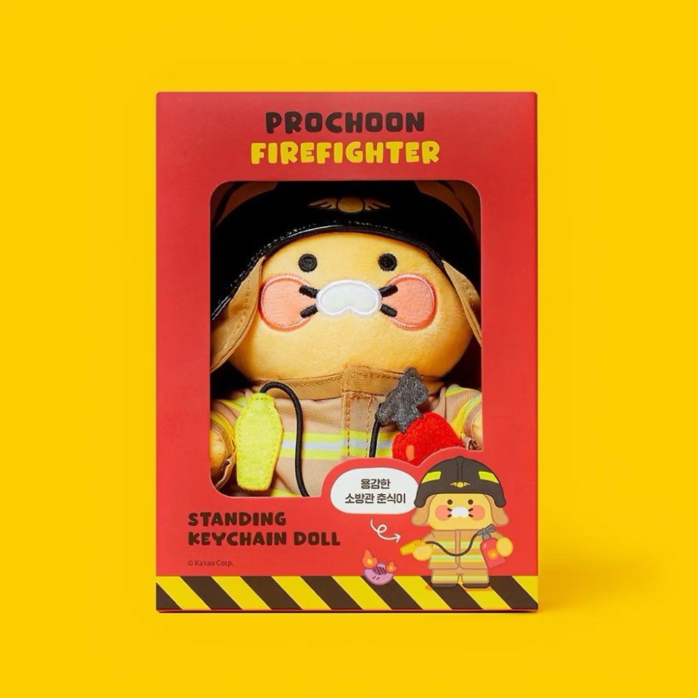 現貨 𝒃𝒊𝒈𝒃𝒐𝒔𝒔ᵏᵒʳᵉᵃ 韓國正品 KAKAO FRIENDS 🇰🇷 職業變裝春植磁吸站立盒裝吊-規格圖8