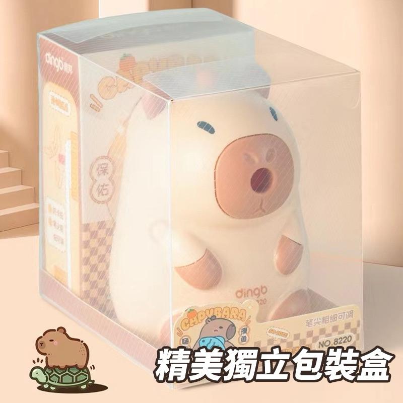 【粿女兒商行】🔥現貨 呆萌卡皮巴拉削鉛筆機 文具用品-細節圖3