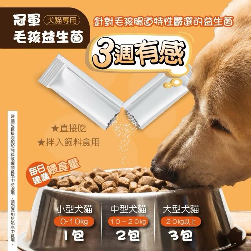 【粿女兒商行】🔥現貨 冠軍毛孩益生菌 （2g*33包）毛小孩專屬的腸胃道保健-細節圖4