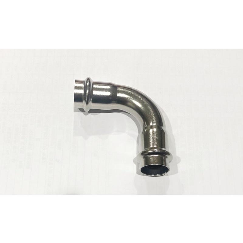 《耐士水電材料》雙壓接另件，4分不鏽鋼壓接管件-細節圖2