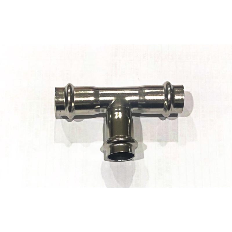 《耐士水電材料》雙壓接另件，4分不鏽鋼壓接管件-細節圖3