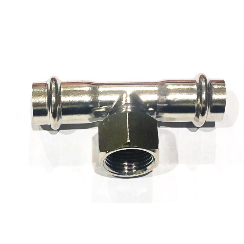 《耐士水電材料》雙壓接另件，4分不鏽鋼壓接管件-細節圖4