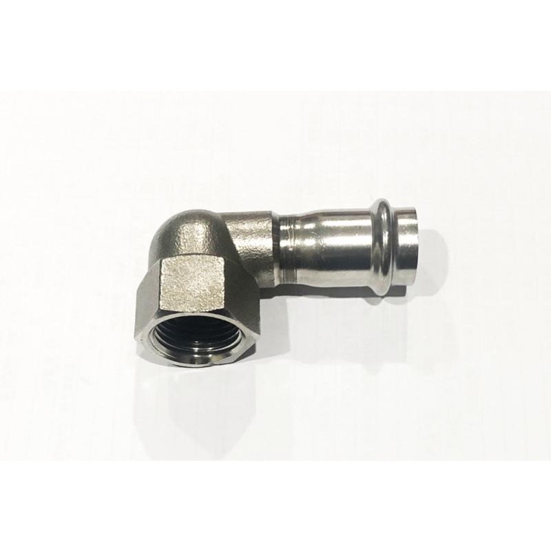 《耐士水電材料》雙壓接另件，4分不鏽鋼壓接管件-細節圖5