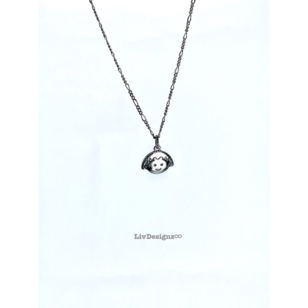 LivDesignz 現貨 925純銀義大利項鍊 925純銀櫻桃小丸子項鍊 直徑約1.5公分-細節圖5