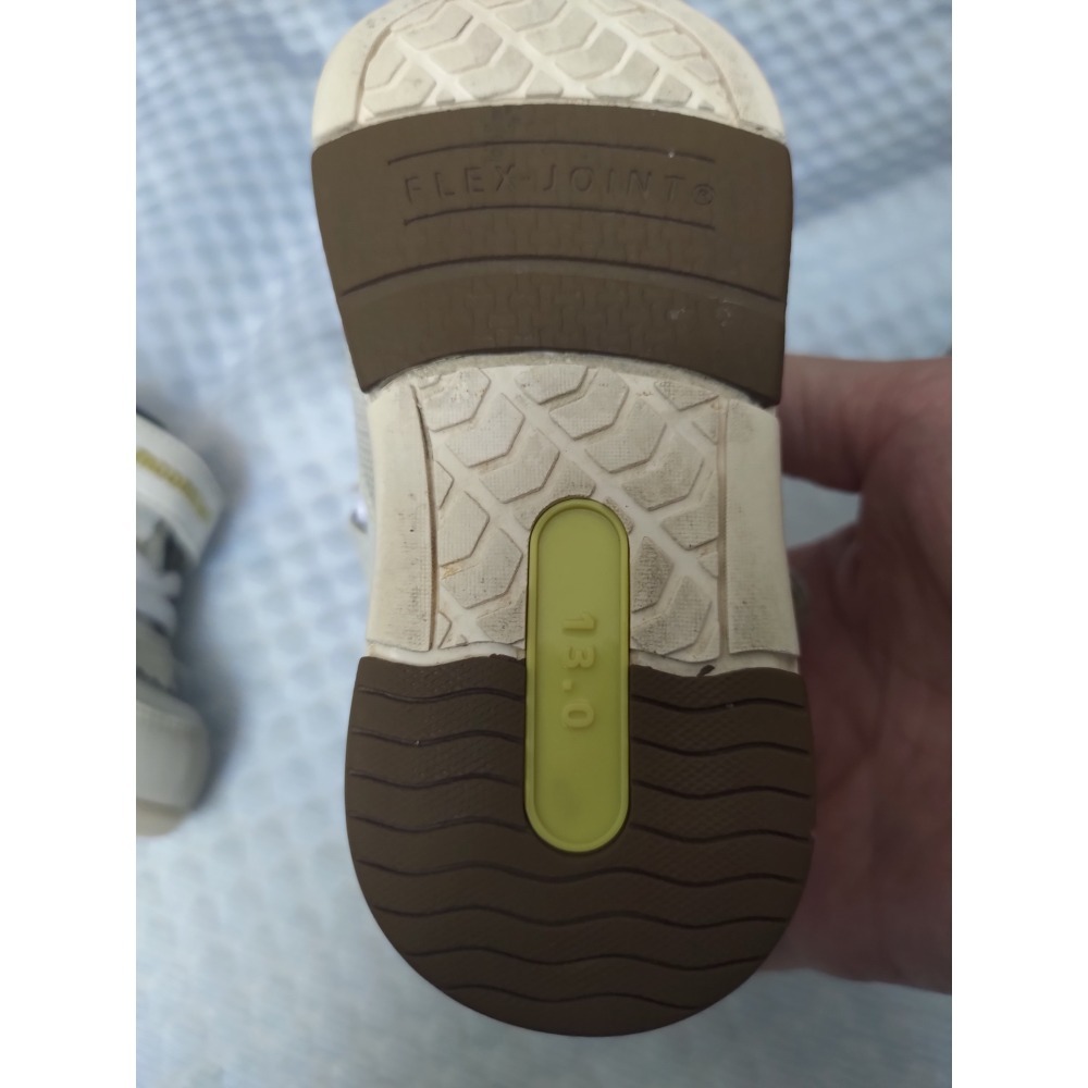 MOONSTAR 月星HI系列高筒護踝機能童鞋冠軍款-綠-二手-細節圖2