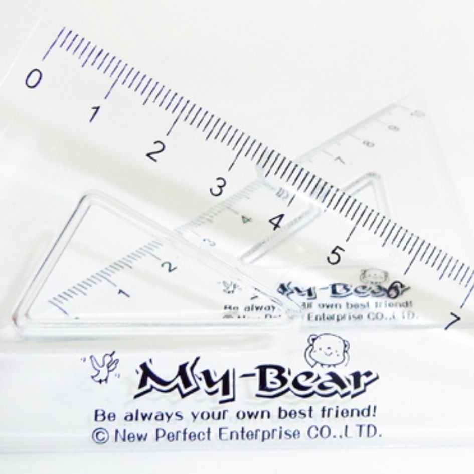 UBILIN優比霖 三角尺 2入 超值組 三角板組 製圖三角板 角度尺 尺 文具用品 學生文具 三角尺 量角器-細節圖3