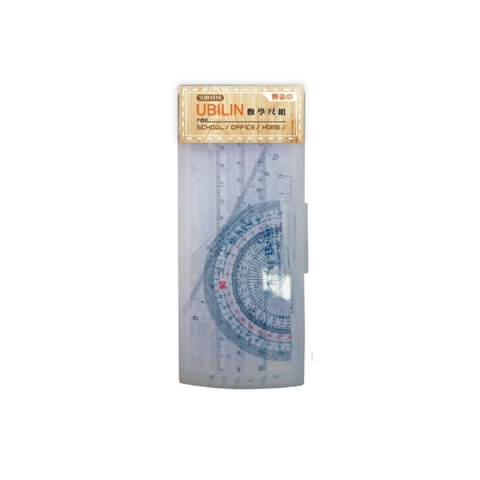 UBILIN優比霖 三角尺 2入 超值組 三角板組 製圖三角板 角度尺 尺 文具用品 學生文具 三角尺 量角器-規格圖6