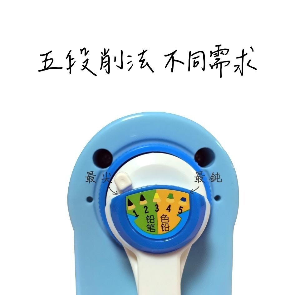UBILIN 優筆霖 大小通吃削鉛筆機 削鉛筆機 削筆機 獨家專利 五段式削筆機 削鉛筆 安全 西瓜太郎-細節圖2
