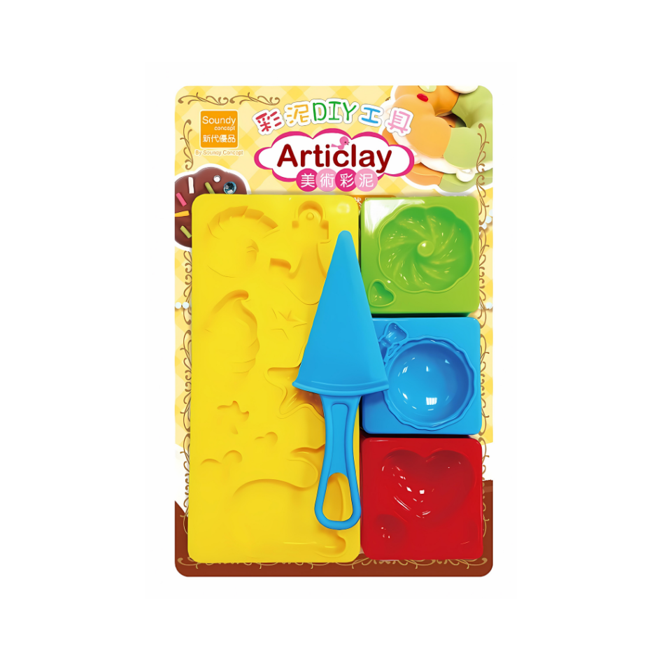 彩泥模型工具組 UBILIN優筆霖 隔日到貨 黏土工具組 兒童黏土 黏土工具組 共6款 黏土工具 辦家家酒 黏土 彩泥-規格圖11