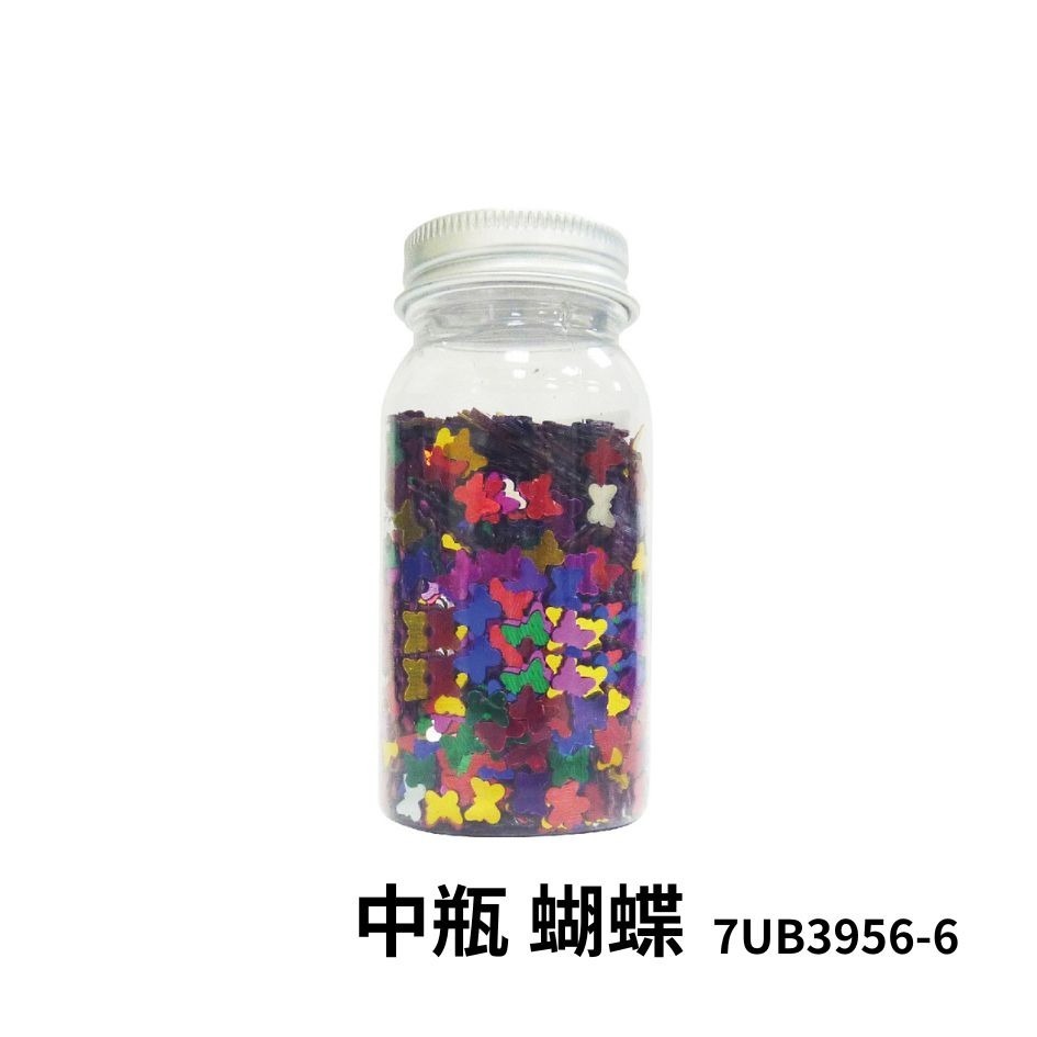 卡勒富亮片 優筆霖亮片 鋁蓋亮片罐 亮片 香豆 美勞 手工藝材料 派對佈置 閃亮配件 小亮片 大亮片-規格圖4