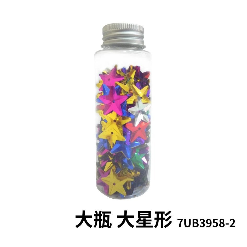 卡勒富亮片 優筆霖亮片 鋁蓋亮片罐 亮片 香豆 美勞 手工藝材料 派對佈置 閃亮配件 小亮片 大亮片-規格圖4