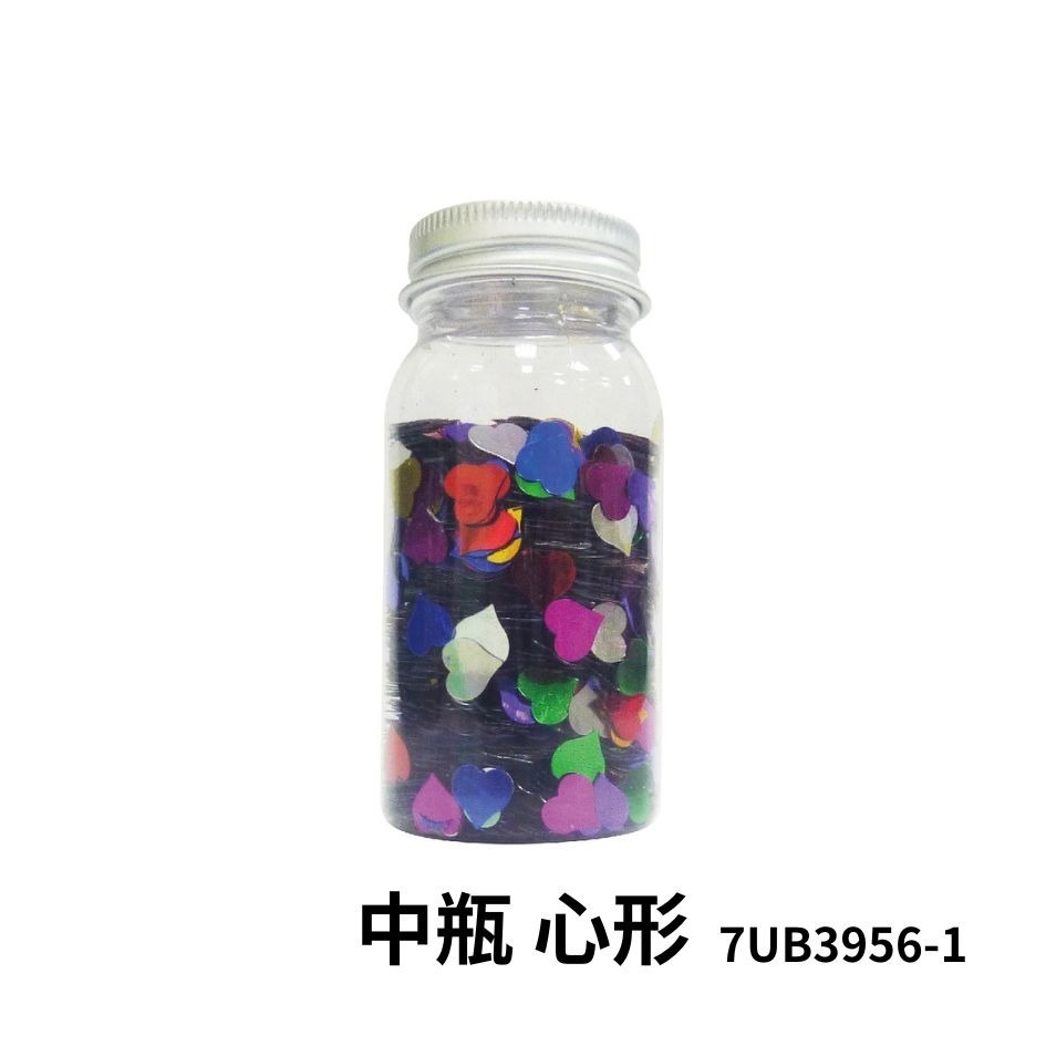 卡勒富亮片 優筆霖亮片 鋁蓋亮片罐 亮片 香豆 美勞 手工藝材料 派對佈置 閃亮配件 小亮片 大亮片-規格圖4