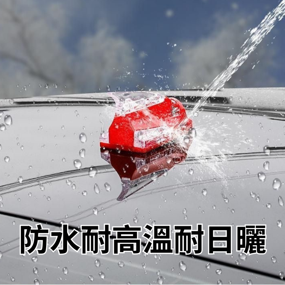 二代新款 鯊魚鰭警示燈 隔日到貨🔥 爆閃燈 贈無痕貼 LED燈 鯊魚裝飾天線 汽車天線 風力發電 警示燈 防追尾警示燈-細節圖6
