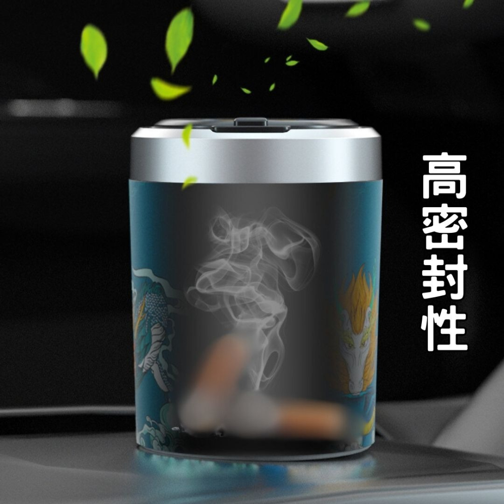 新品上市🔥LED潮流煙灰缸 一夜暴富 造型煙灰缸 熊貓 LED煙灰缸 煙灰缸 國潮風煙灰缸 國潮煙灰缸-細節圖4