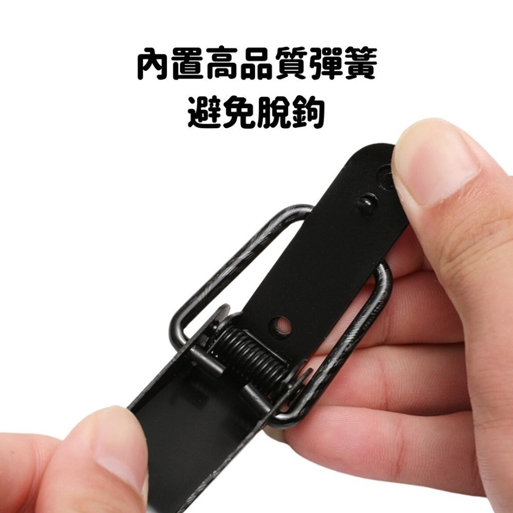 新北出貨 保桿固定扣 2入組 保險桿裝飾拉勾 固定扣 鎖扣 保險桿固定扣 汽車卡扣 汽車固定扣 汽車裝飾鎖釦 後備箱卡扣-細節圖6