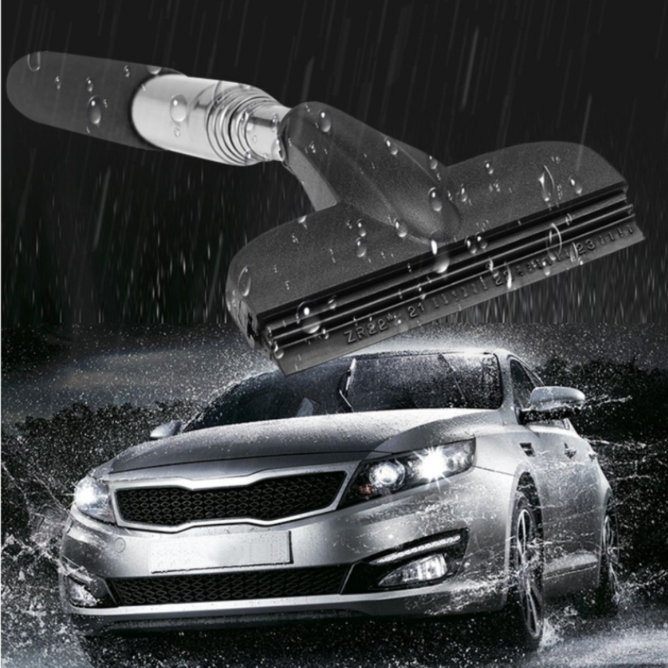 後視鏡雨刮器 車用玻璃清潔刷 車窗水漬 雨刮器 清潔刷 窗戶刮刀 刮水器 海綿刷 除塵刷 車用清潔 洗車-細節圖2