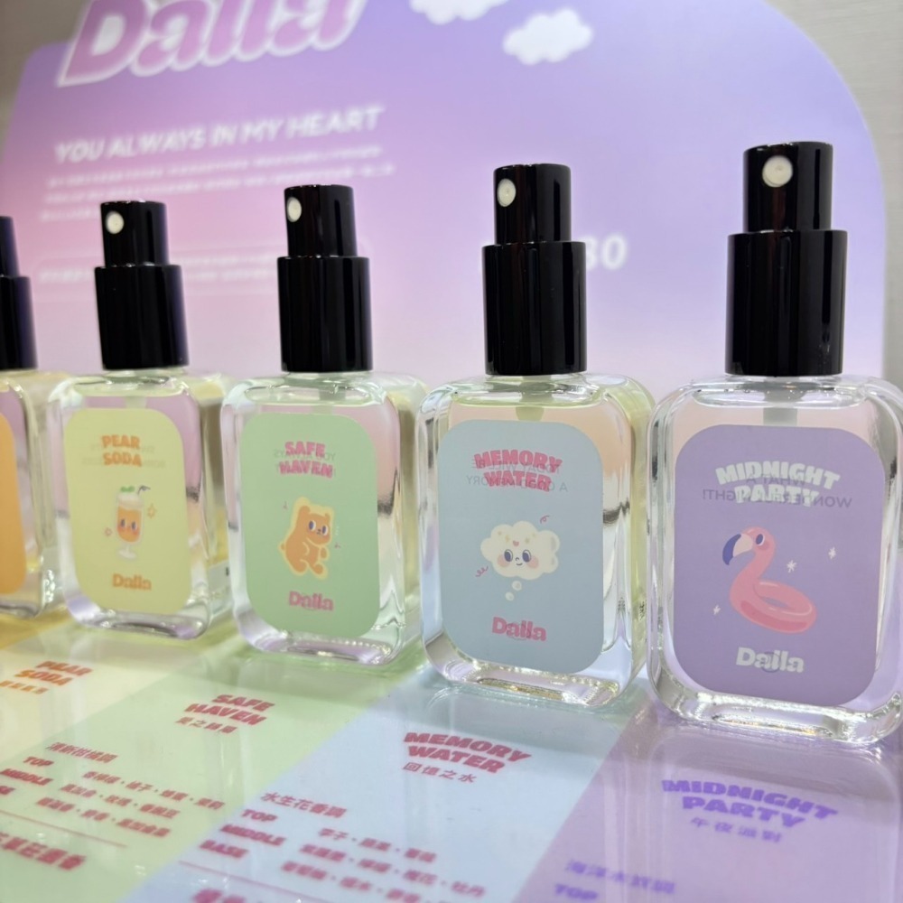2.0新瓶上市 Dalla淡香水 香水 35ml 小香水 Dalla可愛療癒淡香水 夢遊秘境 回憶之水 空氣芳香 香氛-細節圖2
