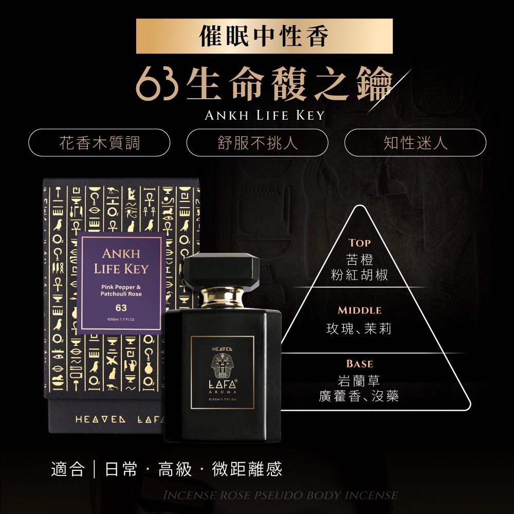 HEAVEN LAFA 香水 擴香 天堂費洛香 中性香 木質調 神獸阿努比 金字塔戀人 香氛 梓梓 張宗憲-規格圖6
