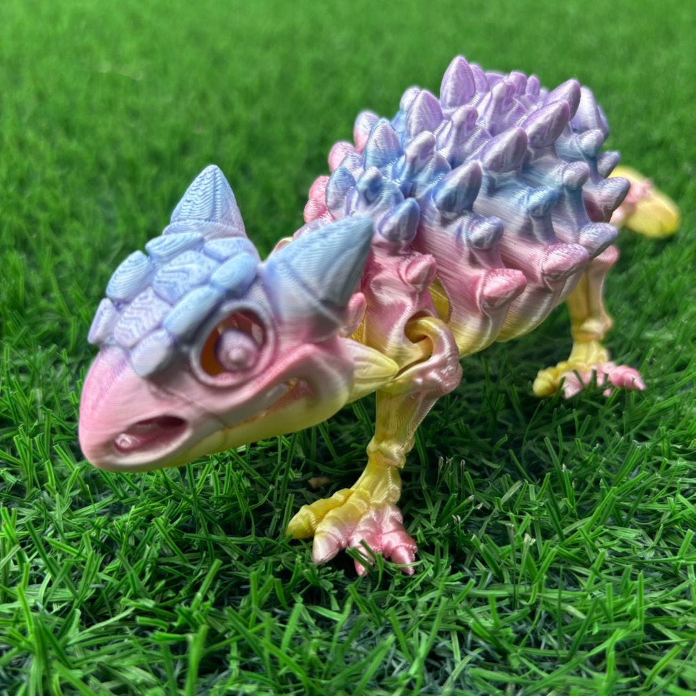 【LIL T3D】官方授權 3D列印 恐龍系列 遠古恐龍 玩具 3D列印玩具 可動 擺件 公仔 AQUA REX 暴龍-規格圖7