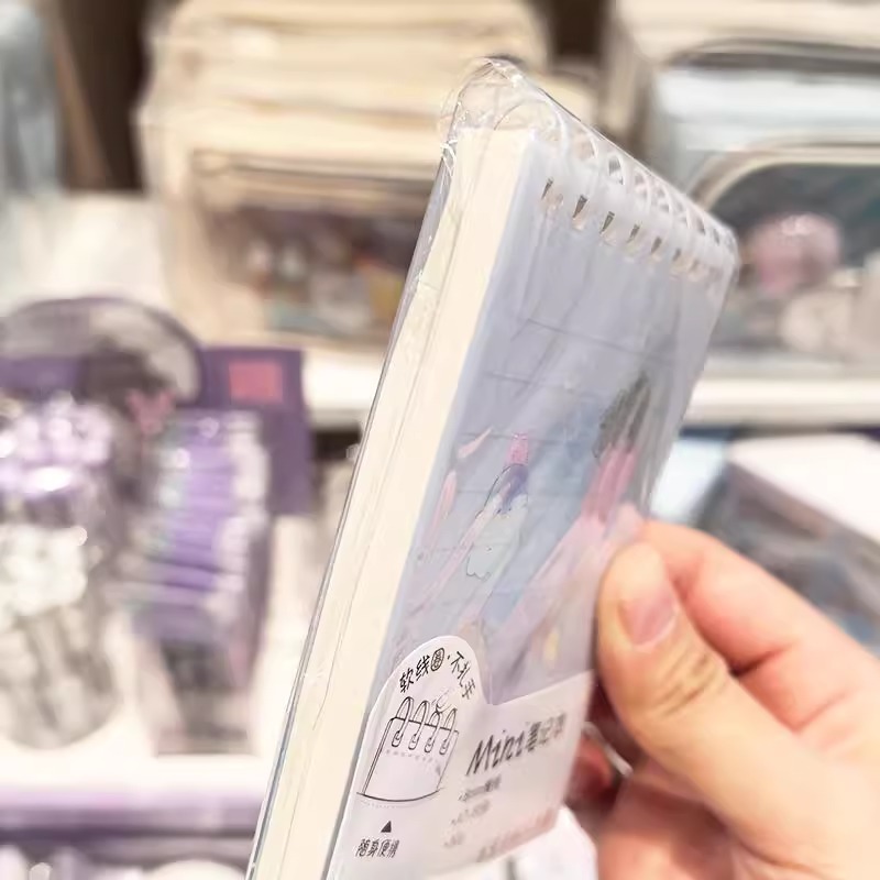 幽幽家族 A7筆記本 線條筆記本 小筆記本 記事本 隨身筆記本-細節圖3