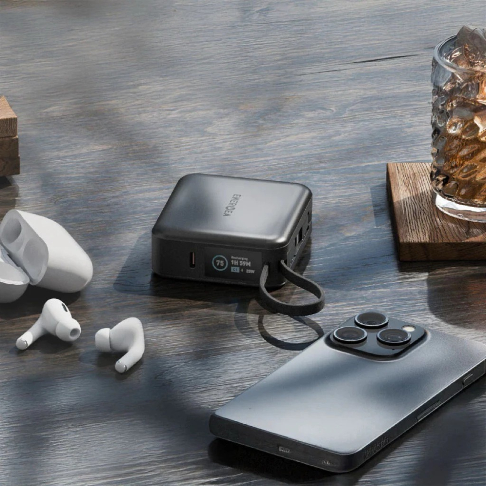 【ENERGEA】mini+ 10000mAh 自帶Type-c線 磁吸行動充電器 行動電源 充電器 行動充-細節圖5