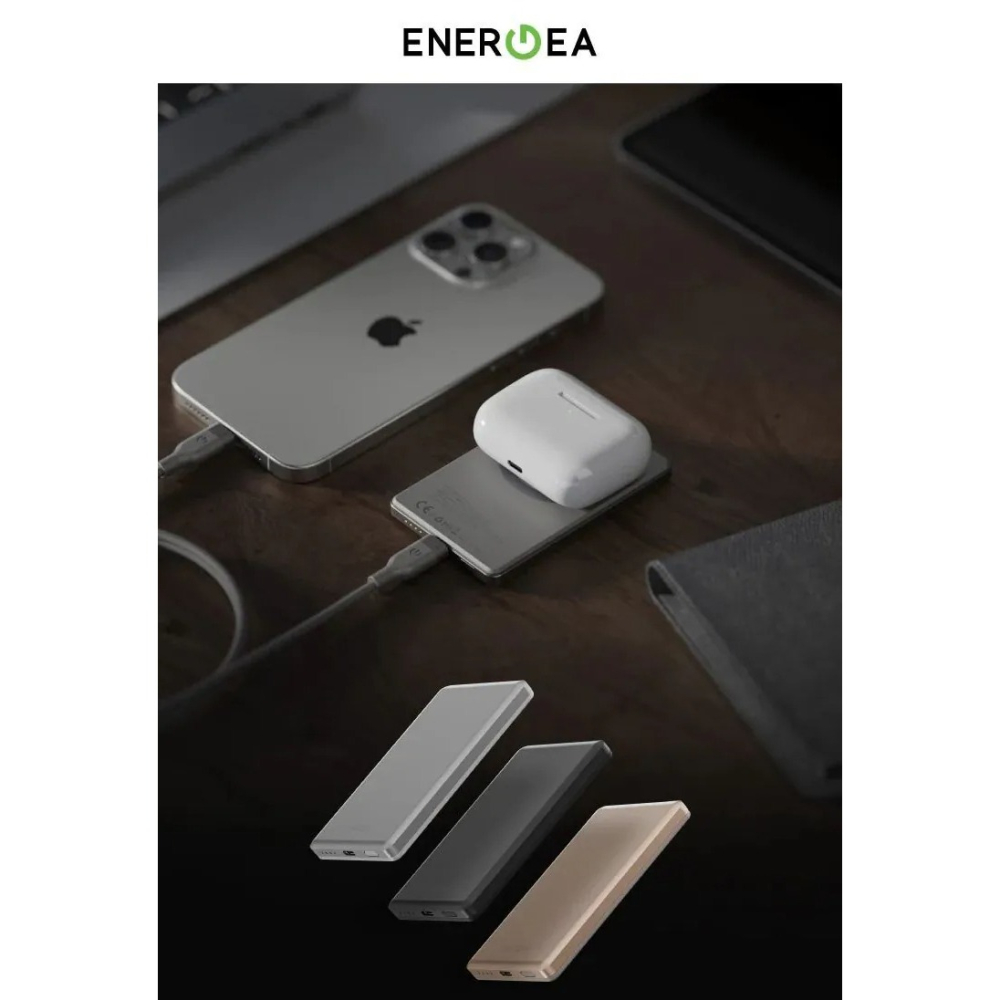 【ENERGEA】AluPac Mini 5000mAh 磁吸輕薄行動電源 行動電源 超薄款 行動充-細節圖2
