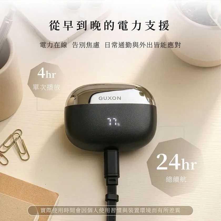 【GUXON】LUME 氣傳導開放式藍牙耳機 耳機 無線藍牙耳機 運動耳機 藍牙耳機 運動 旅行-細節圖10