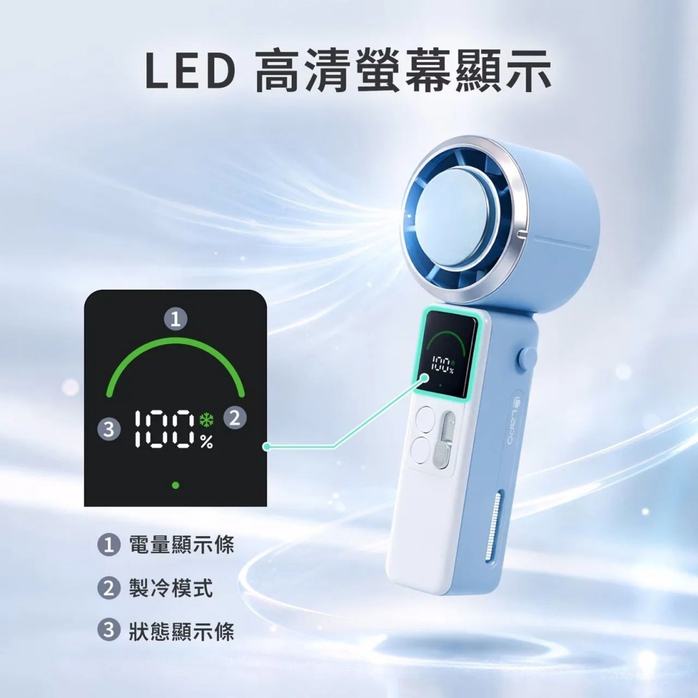 【LaPO】mini 頸掛式製冷風扇 LF-06 降溫風扇 風扇 小風扇 手持風扇-細節圖7