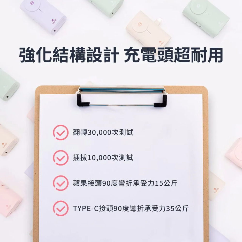 【LaPO】5000mAh 全功能快充版口袋行動電源 WT-12 行動電源 行動充 快充-細節圖2