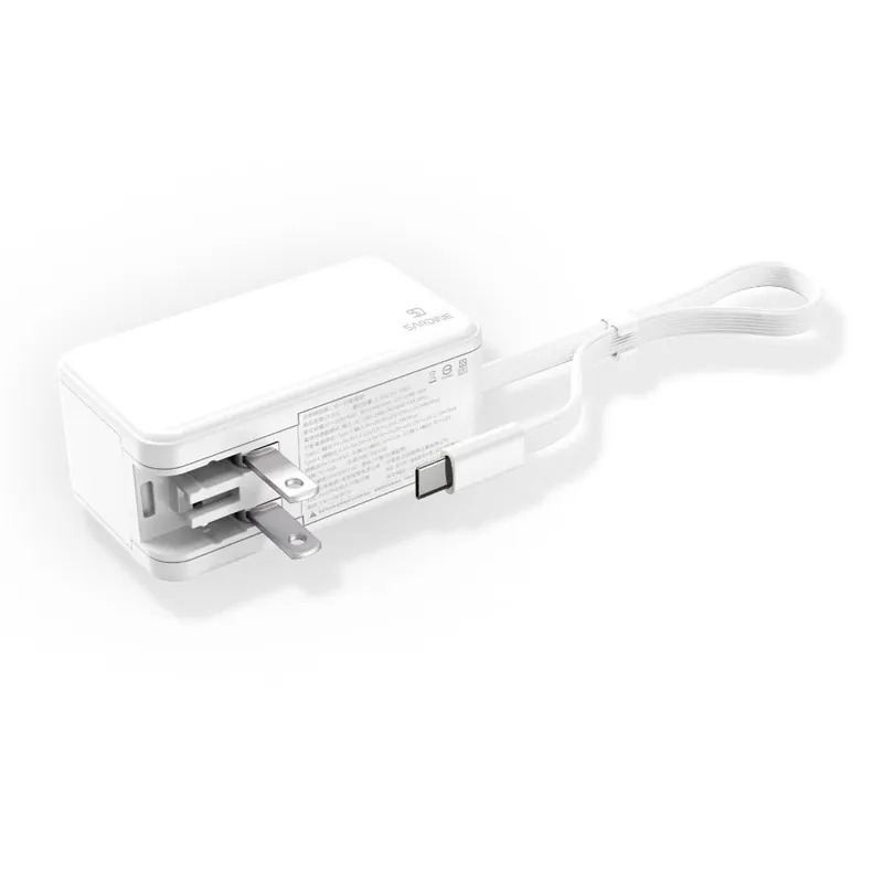【Sardine】沙丁魚 自帶插頭 二合一快充行動電源 5000mAh Lightning Type-C 有標示wh-規格圖10