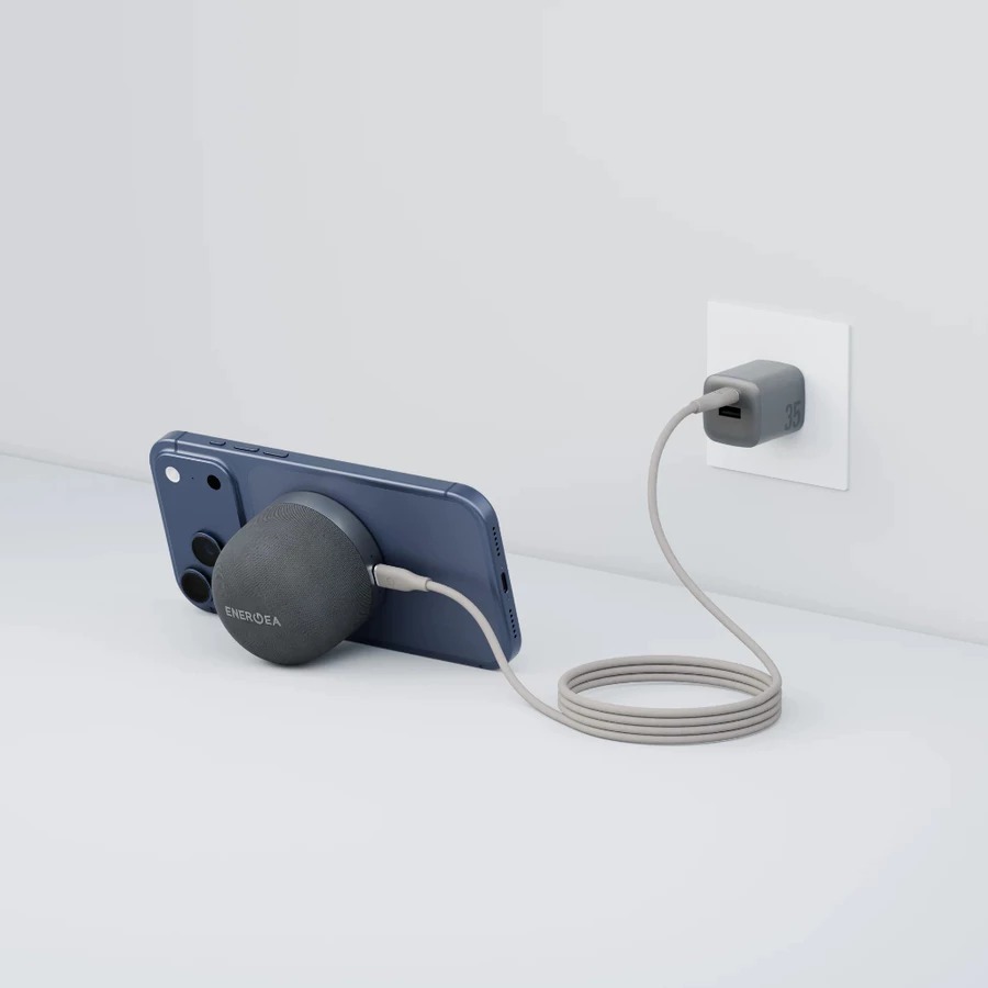 【ENERGEA】磁吸無線充電座隨身音箱 音響 音箱 MagAudio Go Plus 附繩帶 無線藍牙音箱 藍牙喇叭-細節圖5
