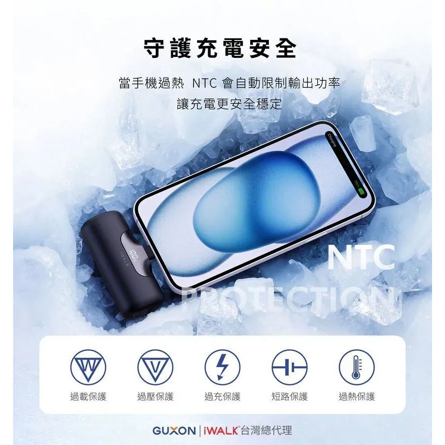 【iWALK】 六代直插式行動電源｜ Wh標示 6代 口袋充 快充20W 充電寶 迷你移動電源 type-c i17-細節圖6