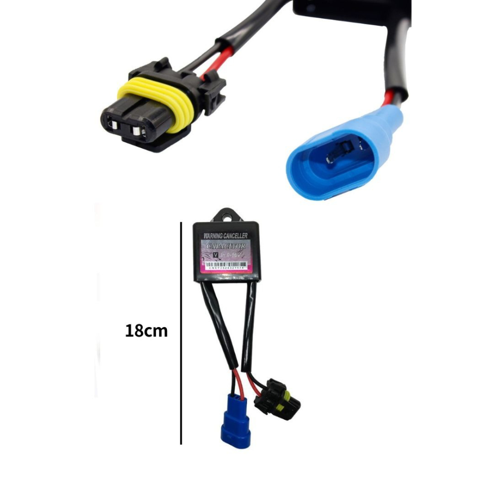 竣天 HID安定器 12V 解碼器 抗干擾 消故障碼 解碼模組 CANBUS 電容穩壓 車燈 改裝通用 HID 改裝-細節圖6